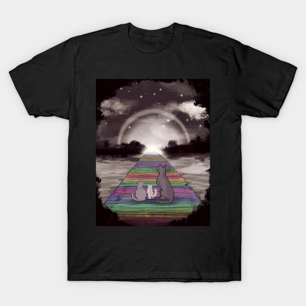 Rainbow Bridge T-Shirt by LVBart